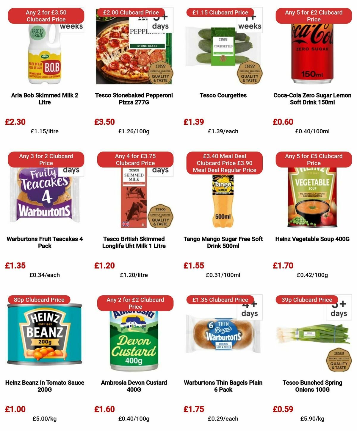 TESCO Offers from 11 April