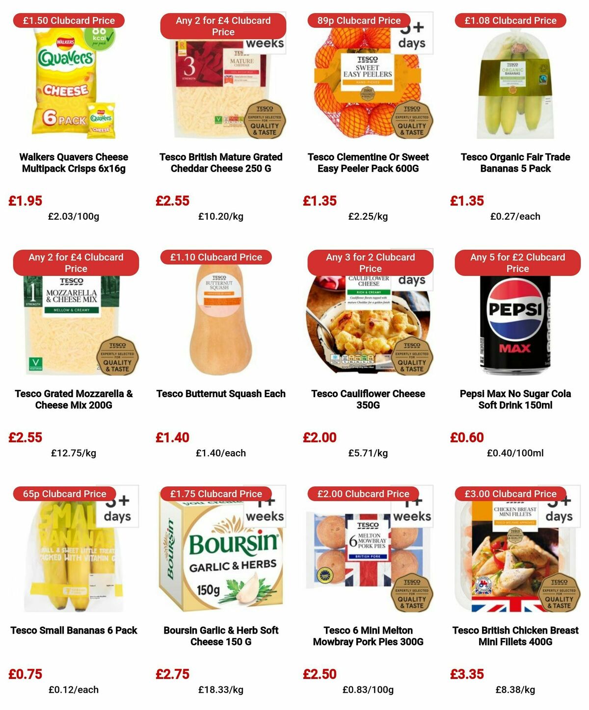 TESCO Offers from 11 April