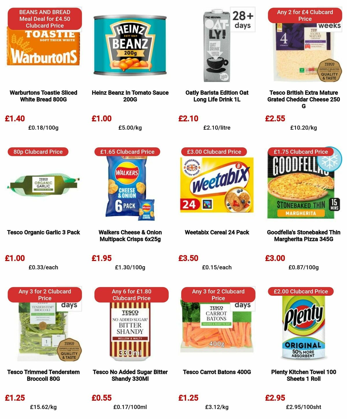 TESCO Offers from 18 April