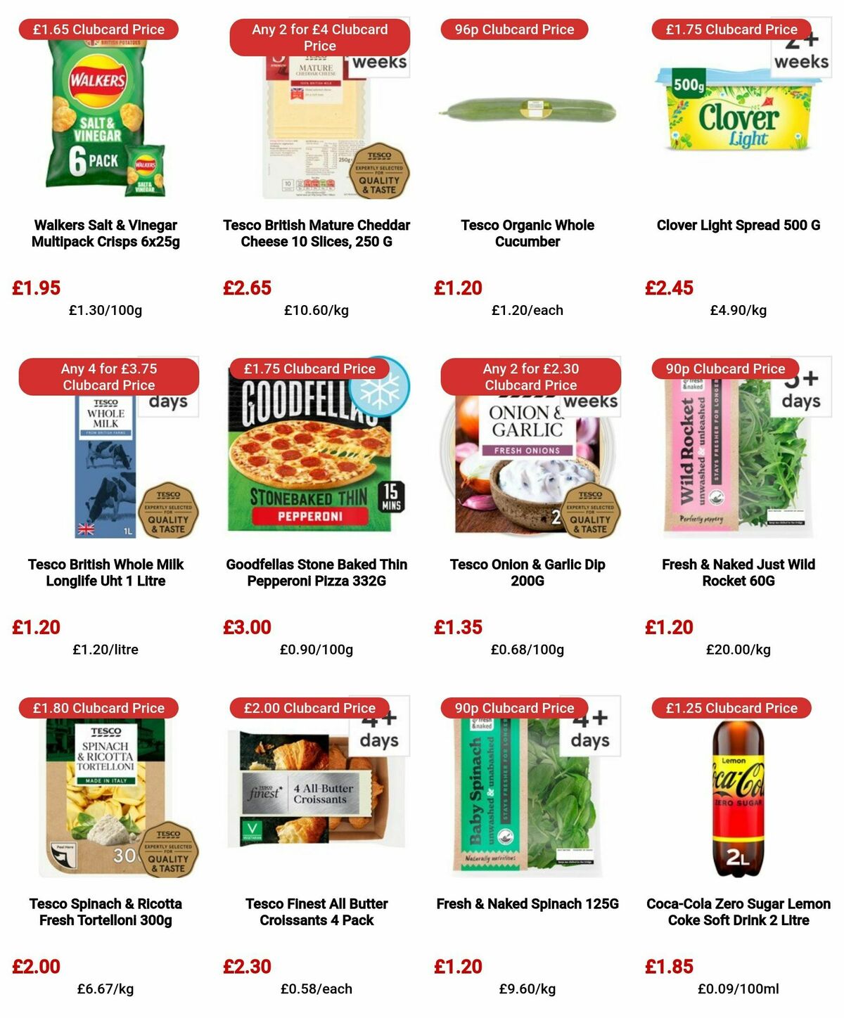 TESCO Offers from 18 April