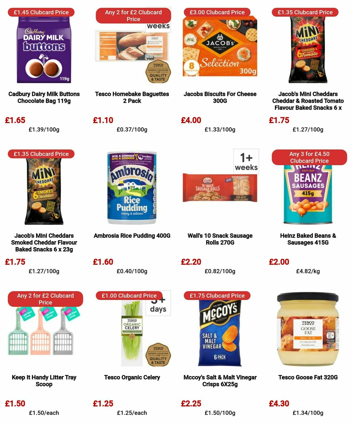 TESCO Offers from 18 April