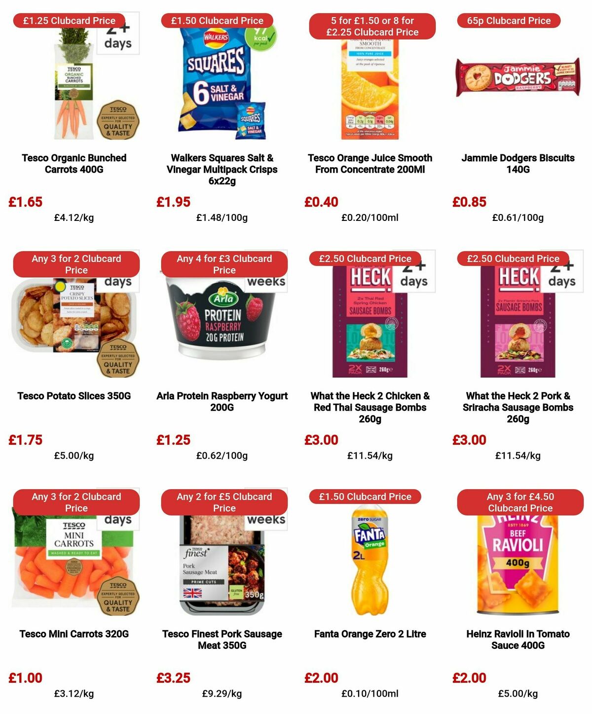 TESCO Offers from 18 April