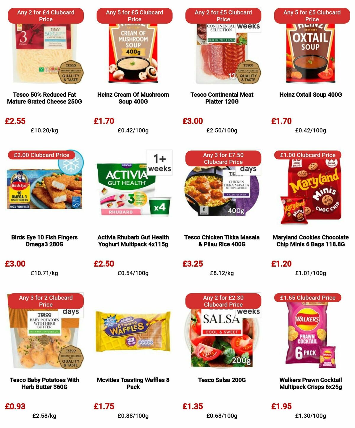 TESCO Offers from 18 April