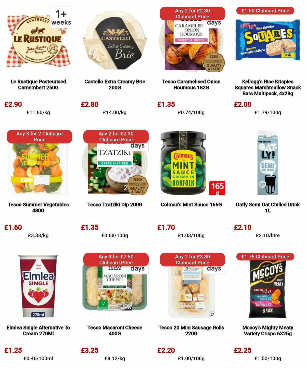 TESCO Offers from 18 April