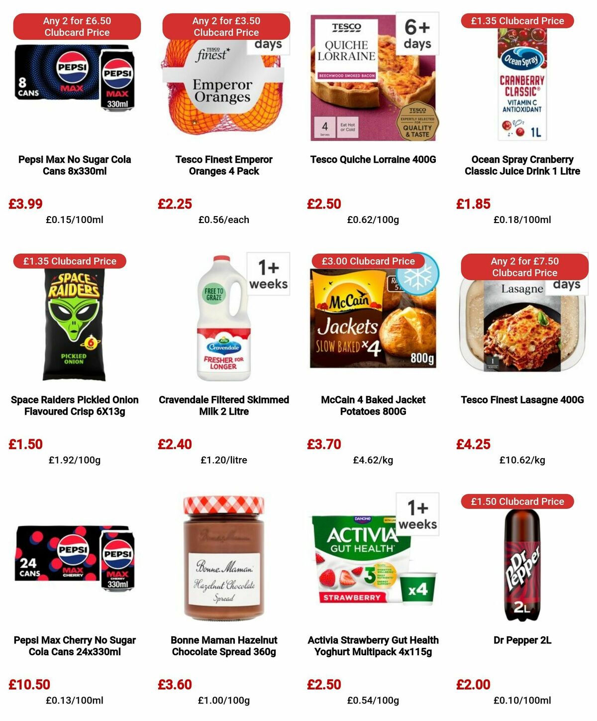 TESCO Offers from 18 April