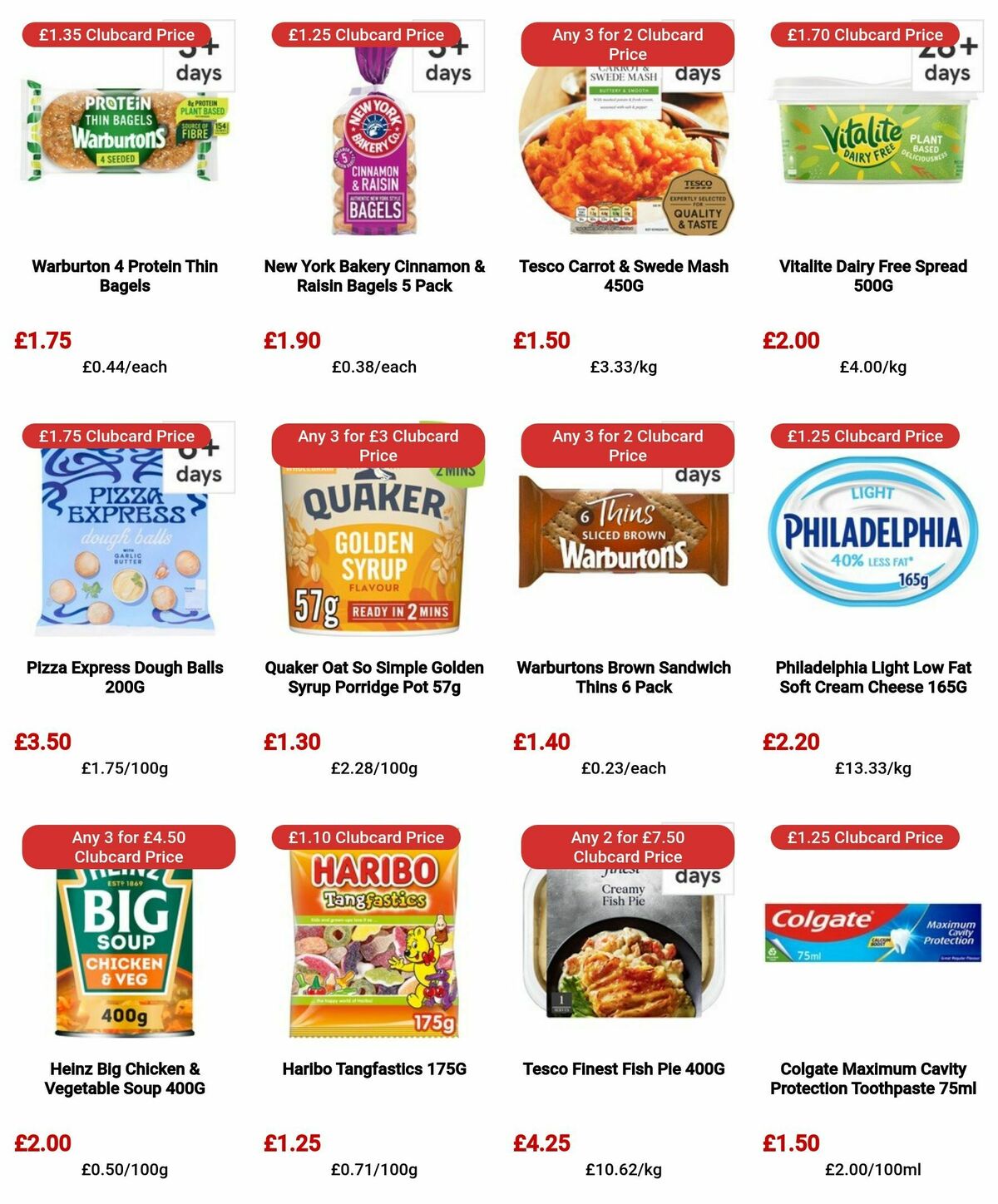 TESCO Offers from 18 April