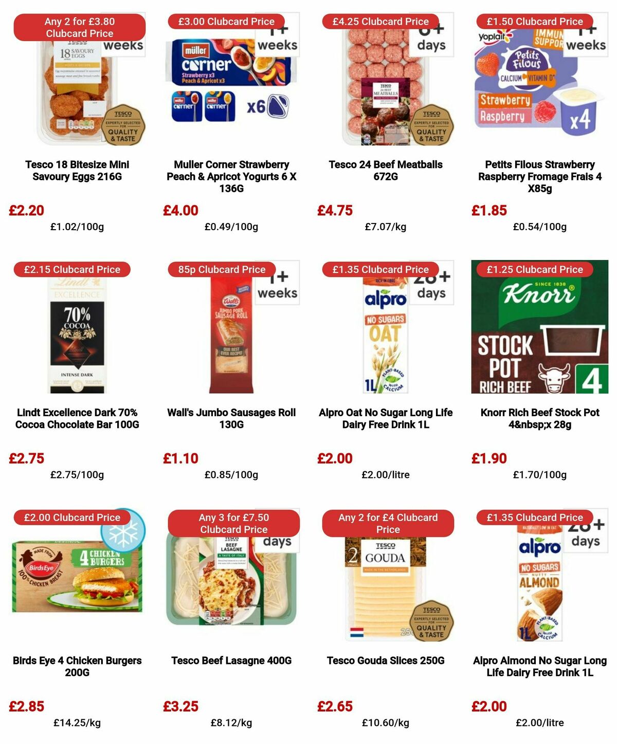 TESCO Offers from 18 April