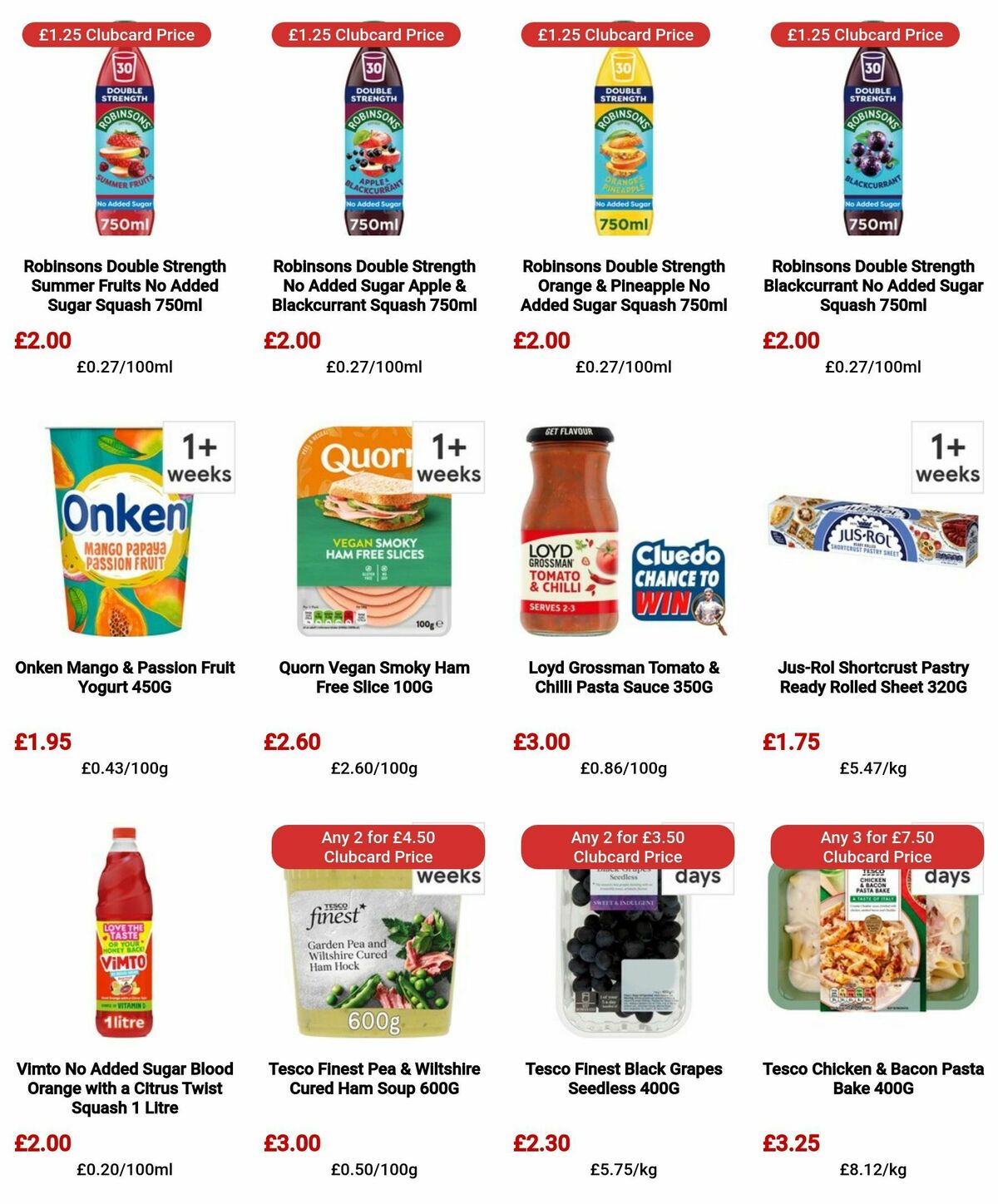 TESCO Offers from 18 April