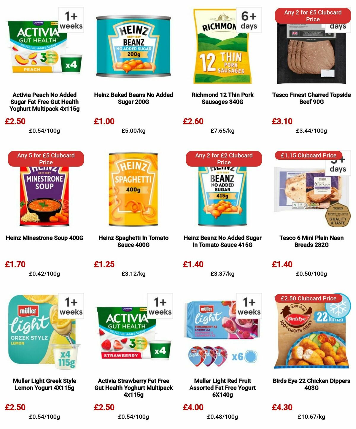 TESCO Offers from 18 April