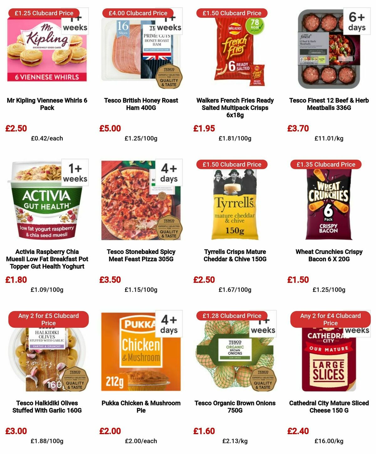 TESCO Offers from 18 April