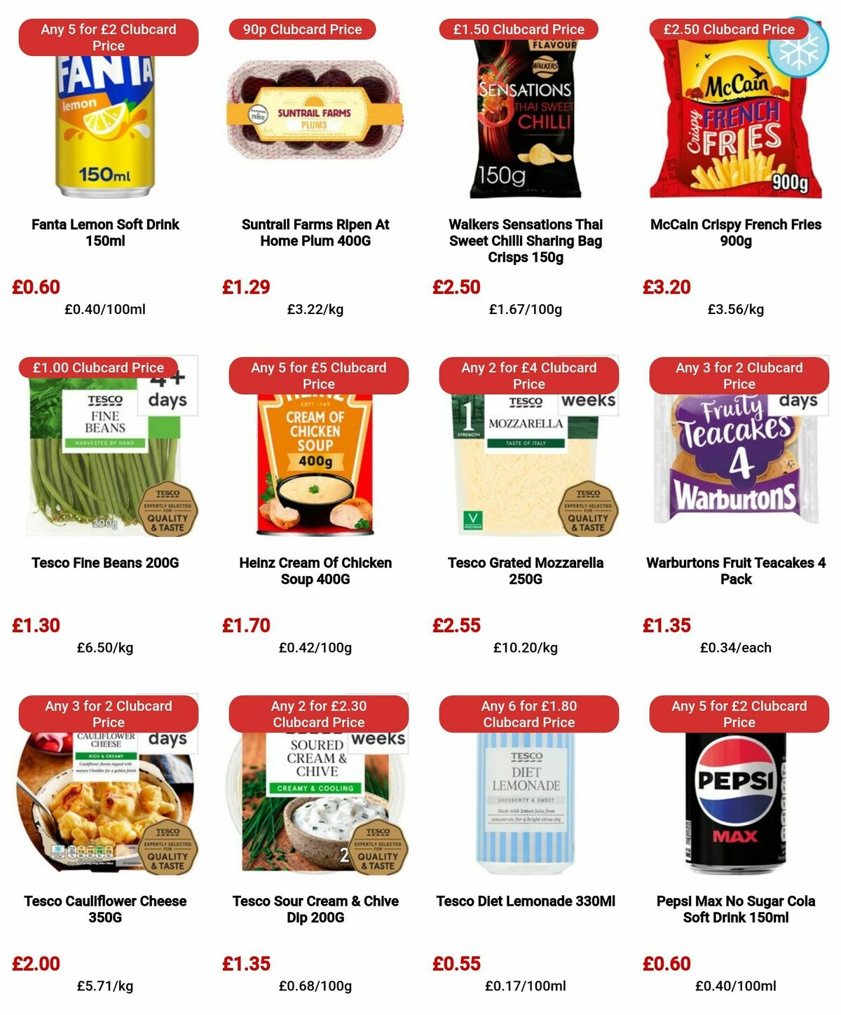 TESCO Offers from 18 April