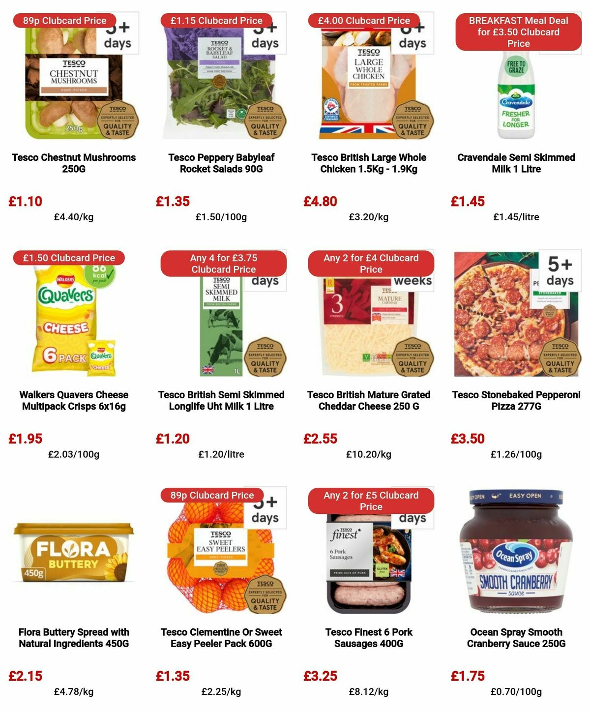 TESCO Offers from 18 April