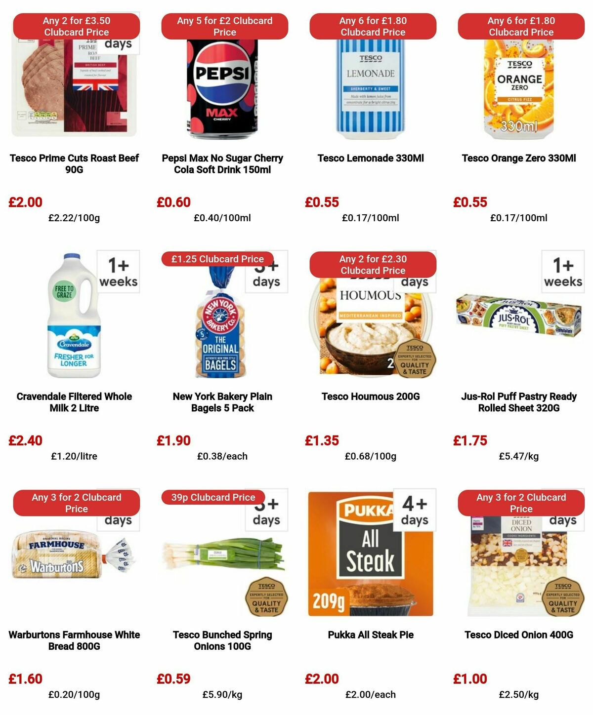 TESCO Offers from 18 April