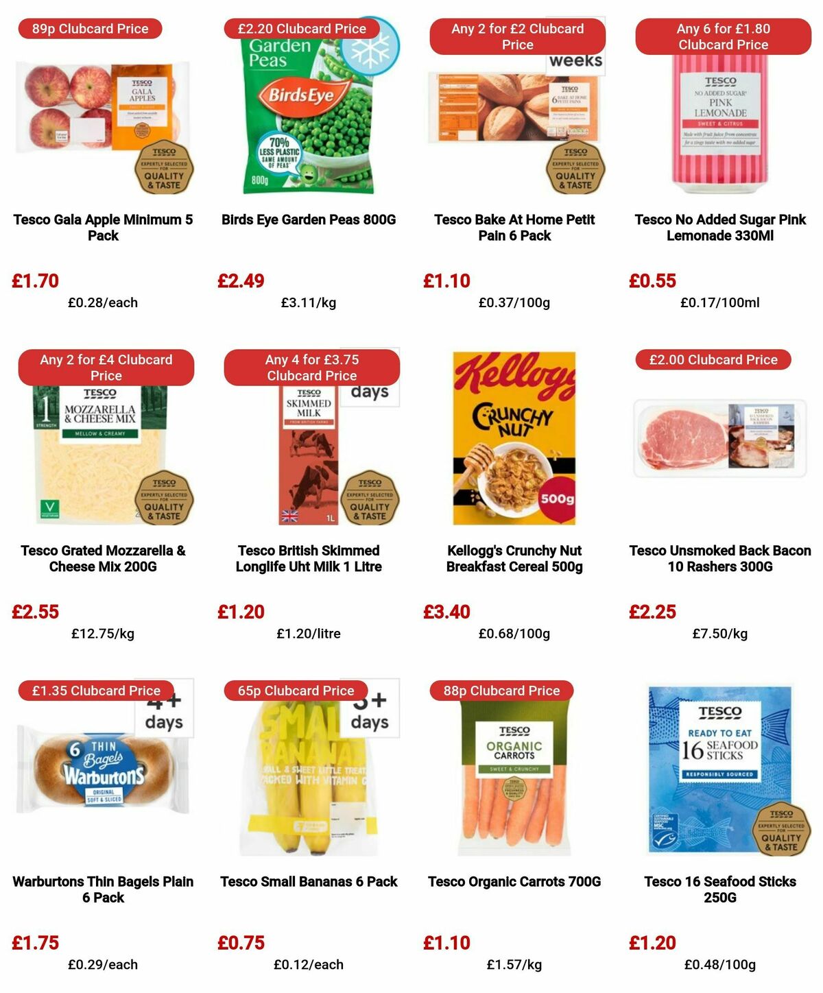 TESCO Offers from 18 April