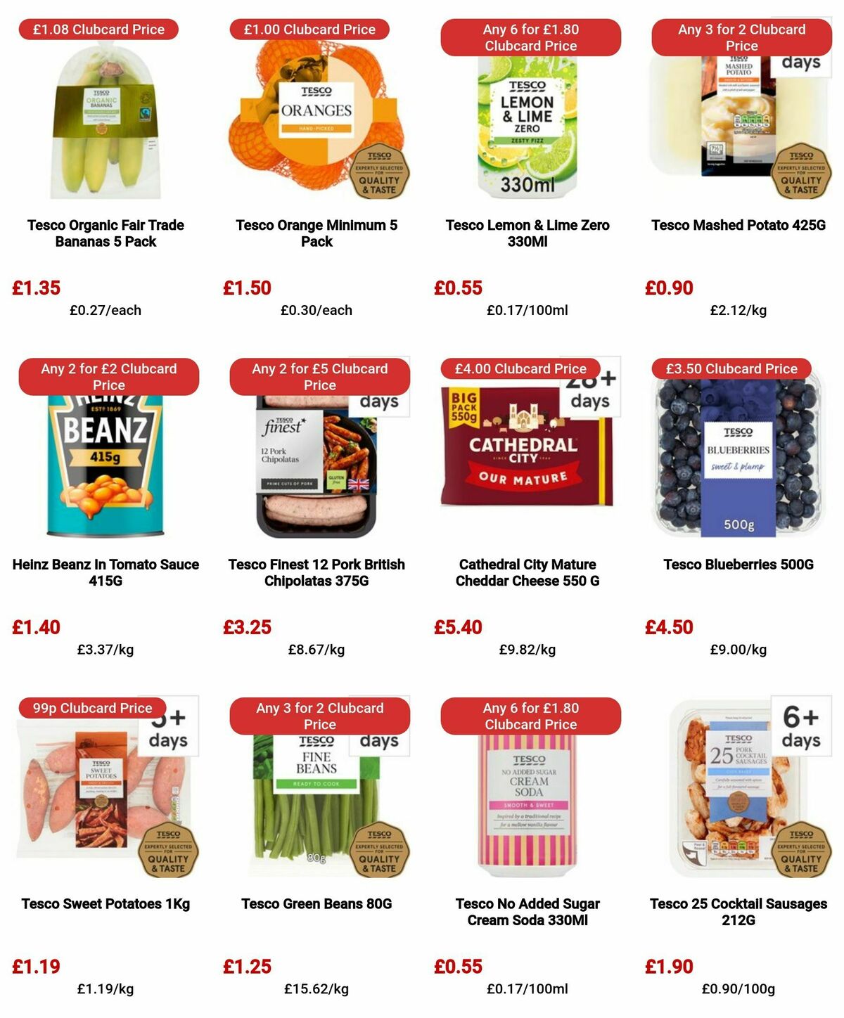 TESCO Offers from 18 April