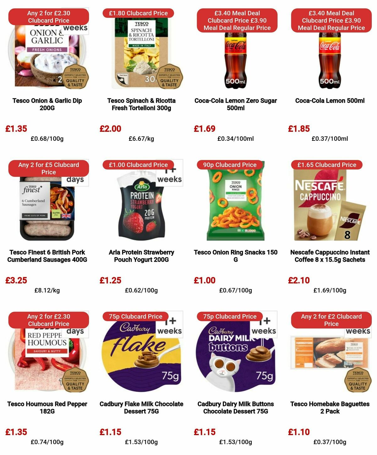 TESCO Offers from 2 May