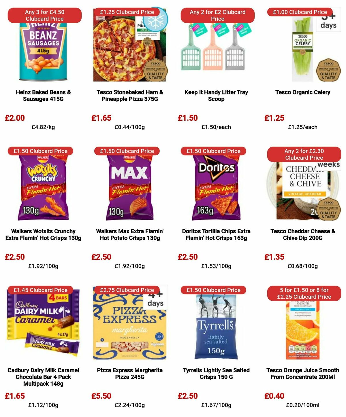 TESCO Offers from 2 May