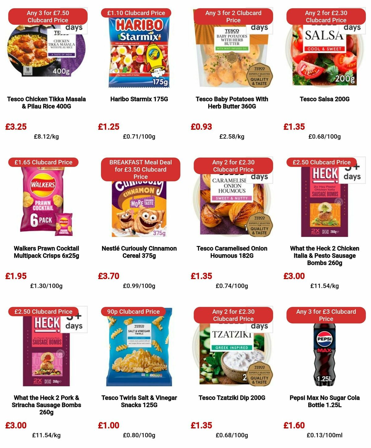 TESCO Offers from 2 May