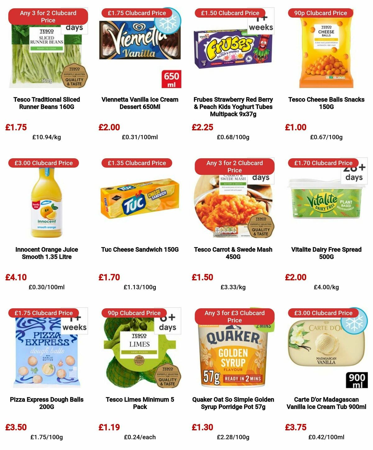 TESCO Offers from 2 May