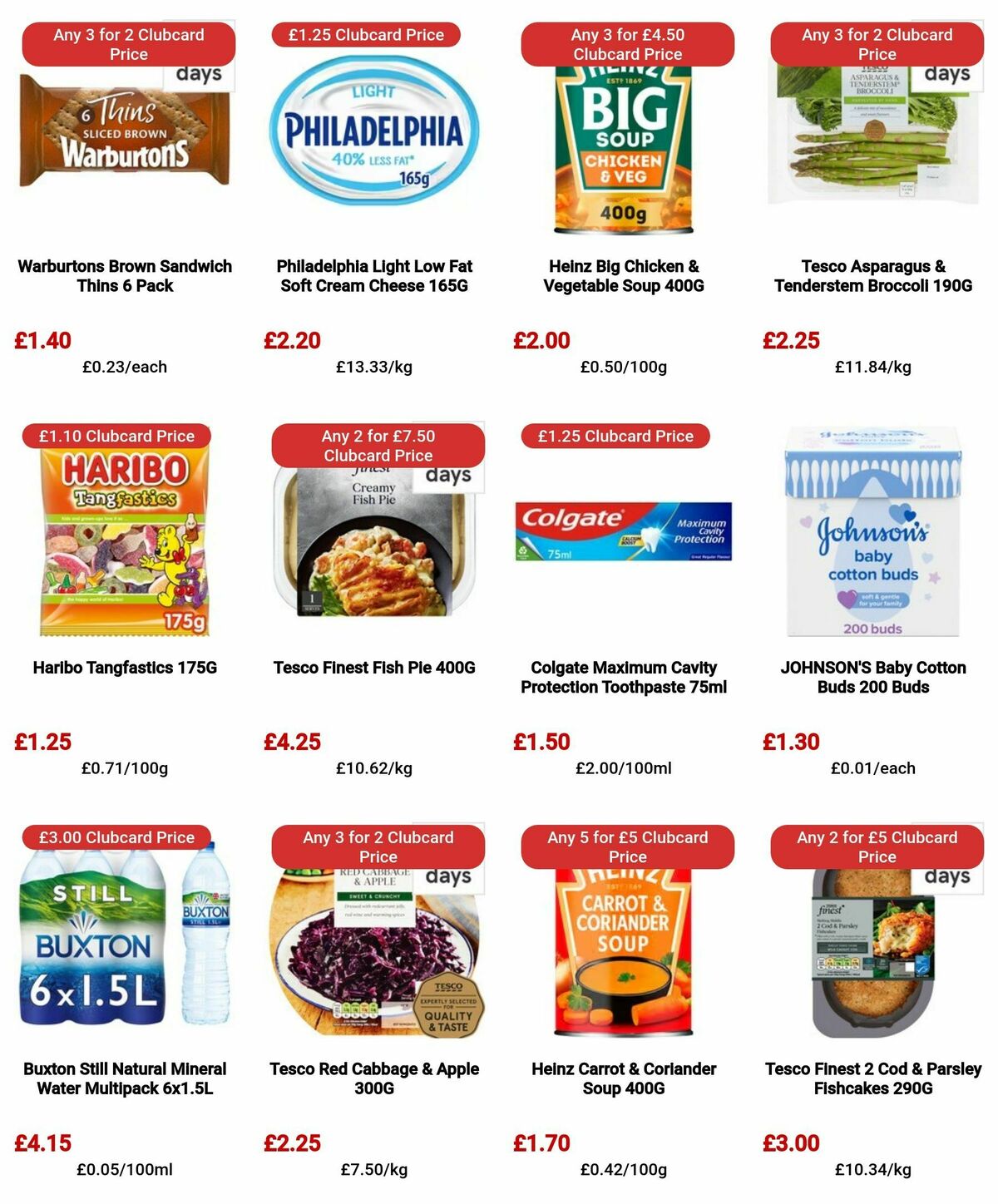 TESCO Offers from 2 May