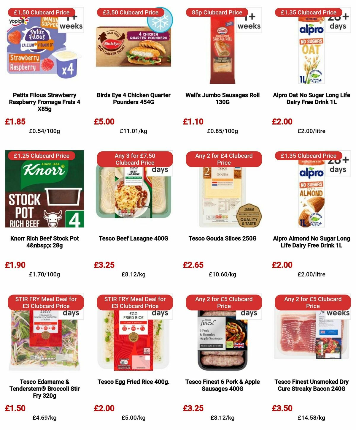 TESCO Offers from 2 May