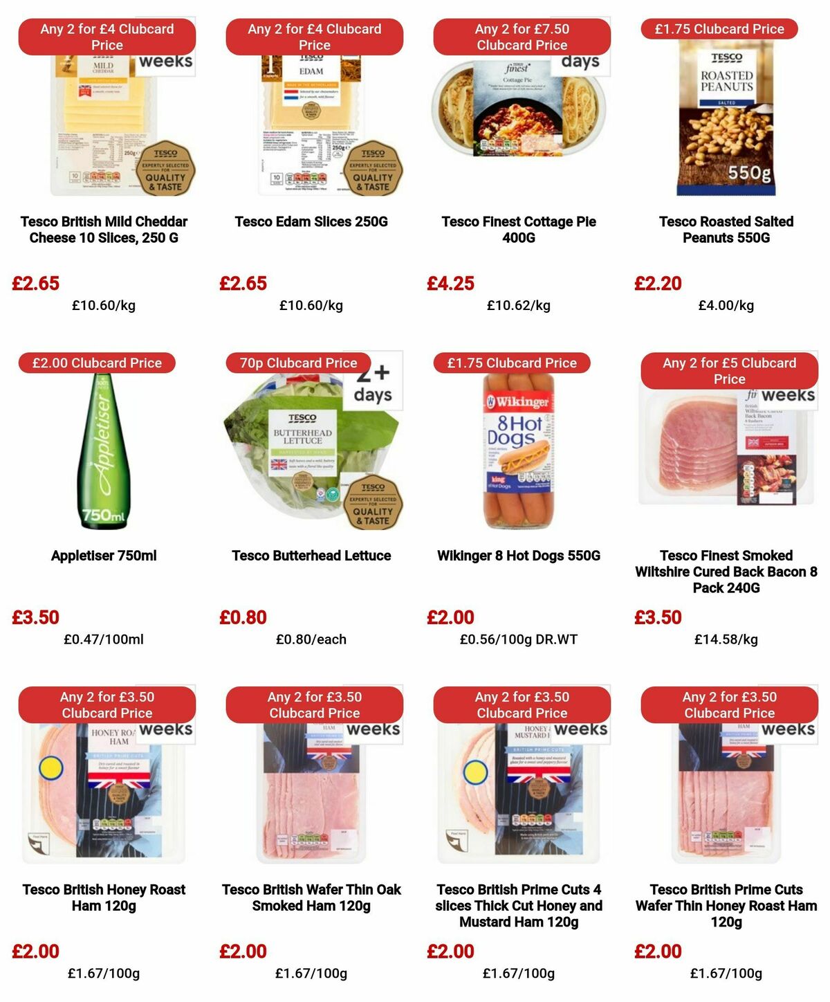 TESCO Offers from 2 May