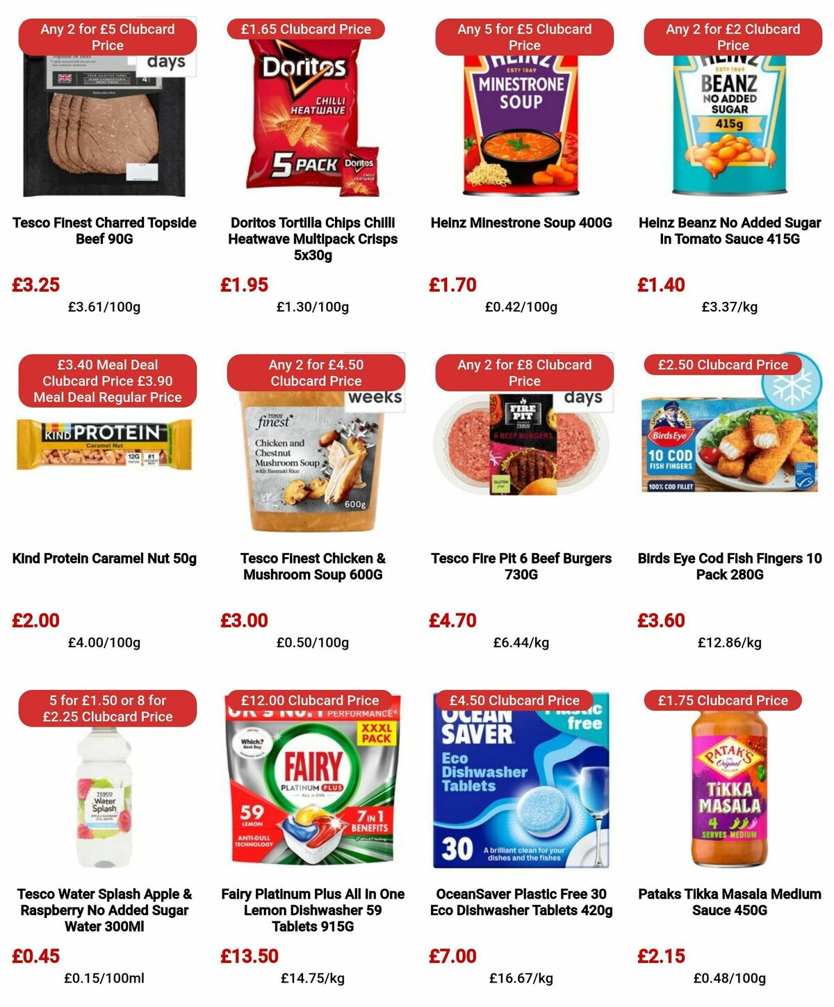 TESCO Offers from 2 May