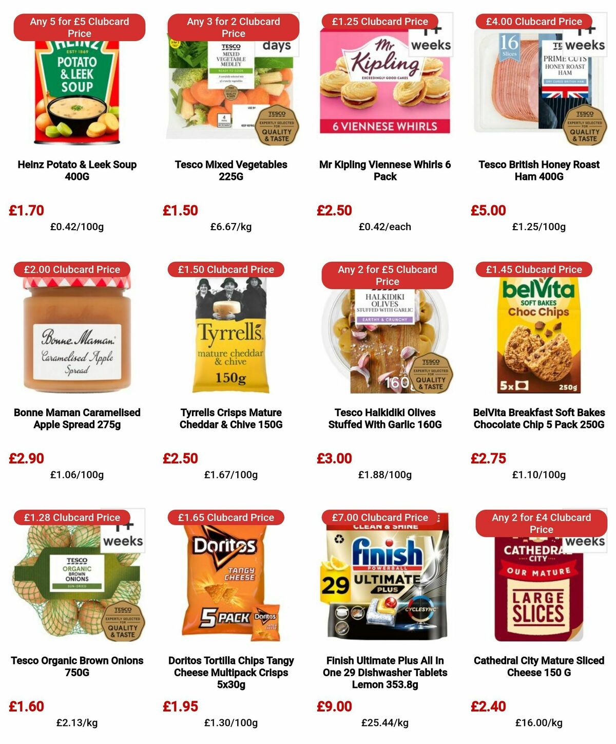 TESCO Offers from 2 May