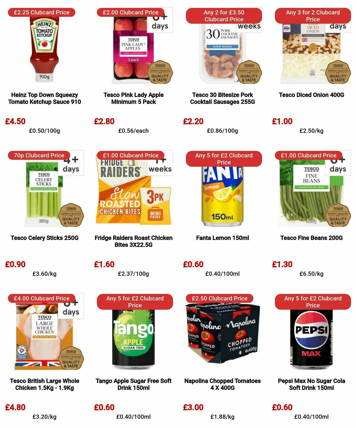 TESCO Offers from 2 May