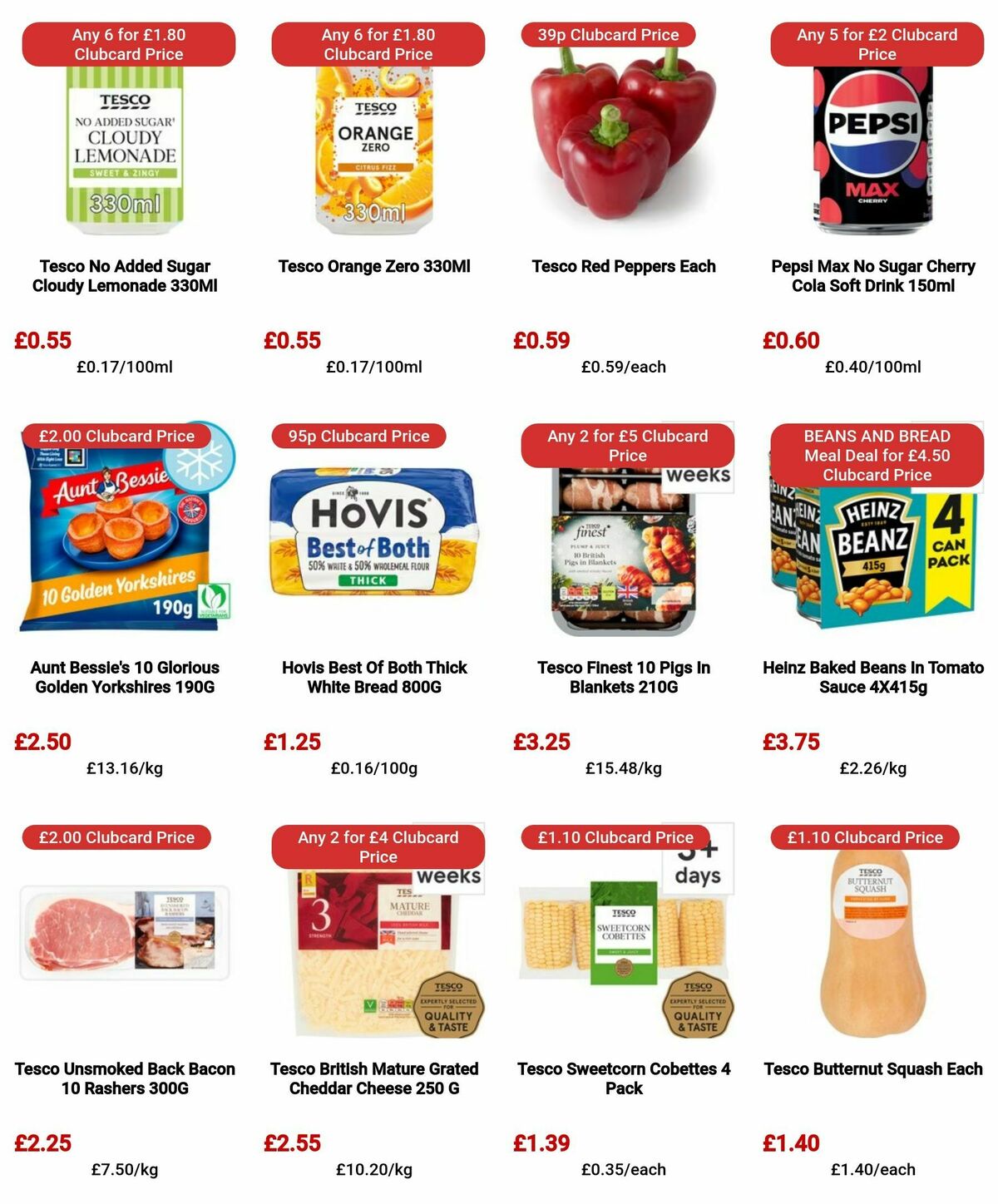 TESCO Offers from 2 May