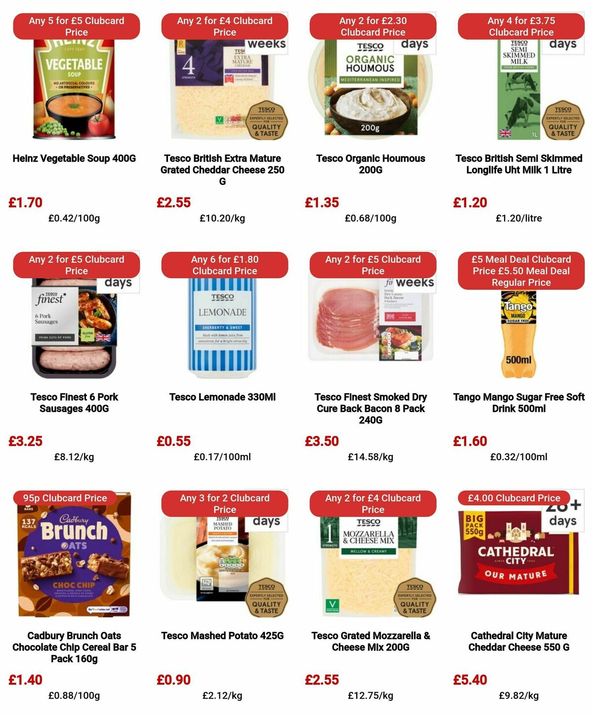 TESCO Offers from 2 May