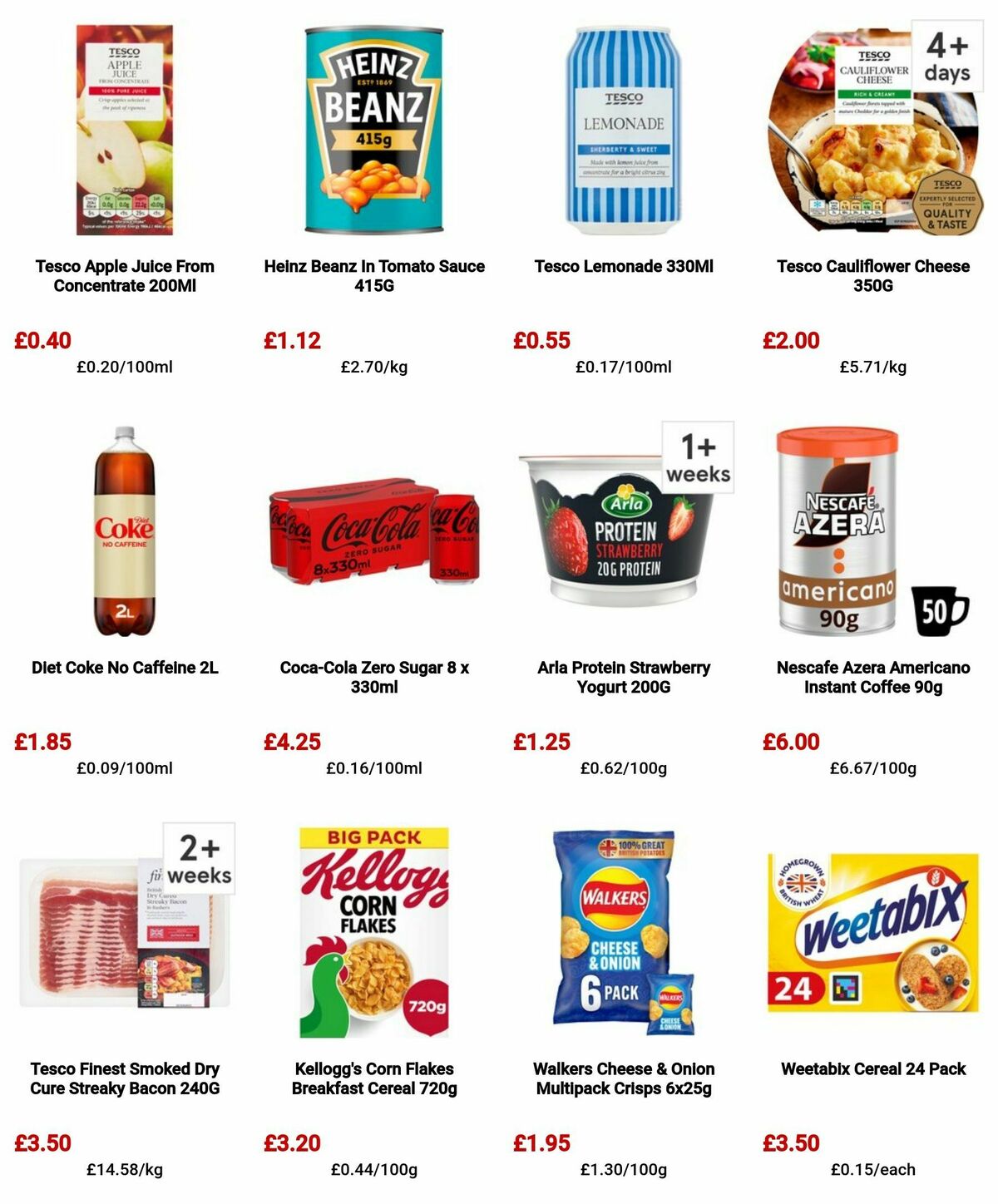 TESCO Offers from 9 May