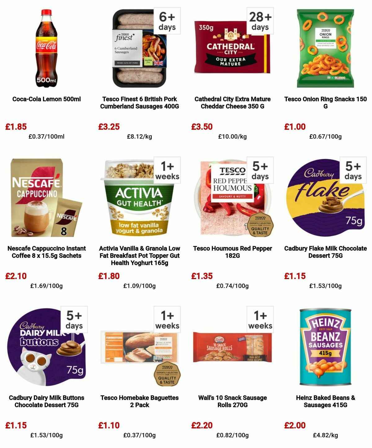 TESCO Offers from 9 May