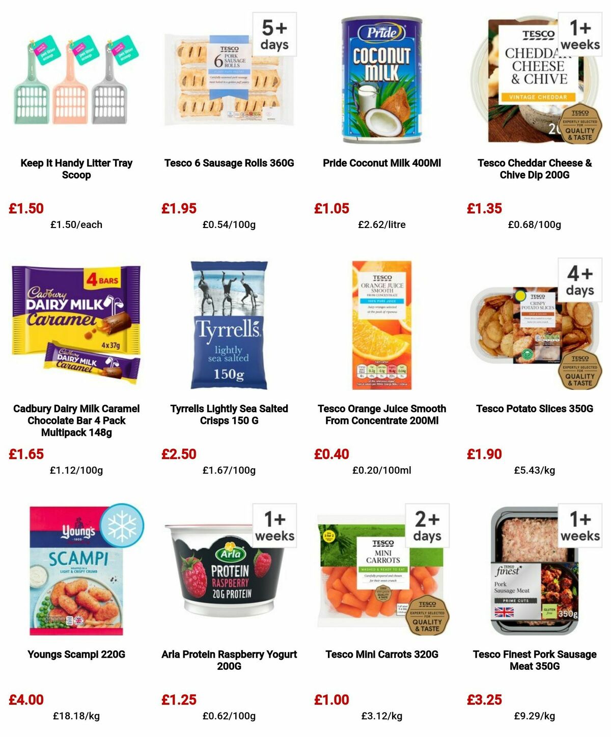 TESCO Offers from 9 May