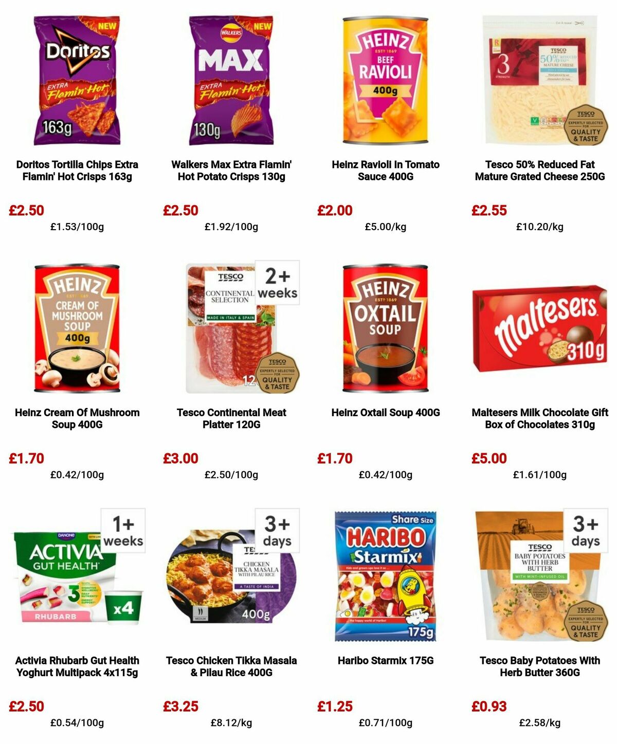 TESCO Offers from 9 May