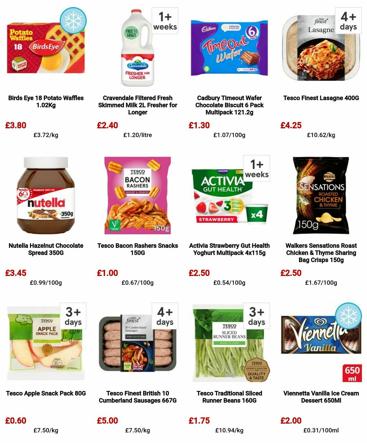 TESCO Offers from 9 May