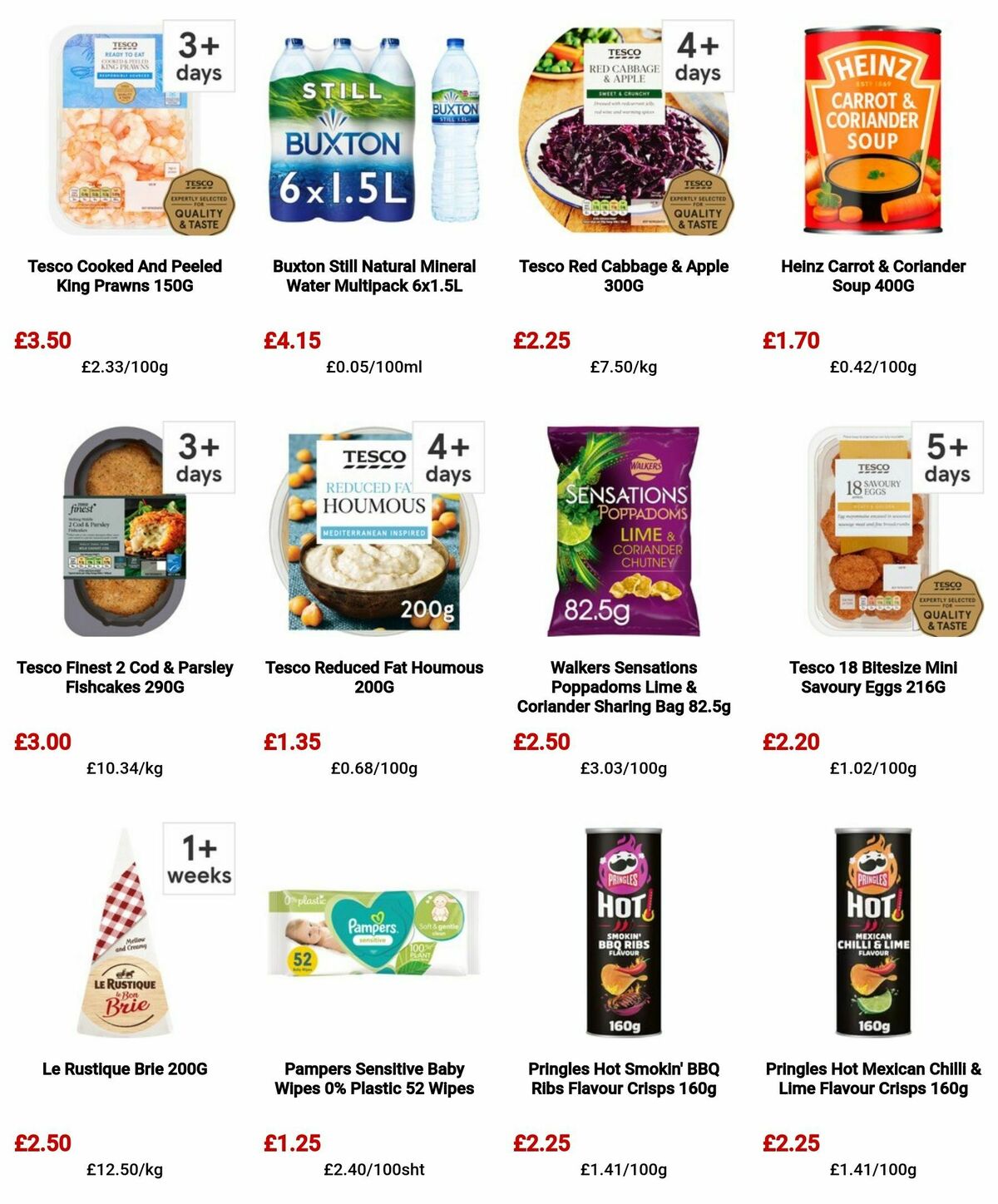 TESCO Offers from 9 May