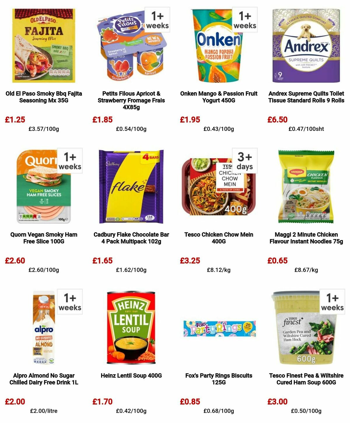 TESCO Offers from 9 May