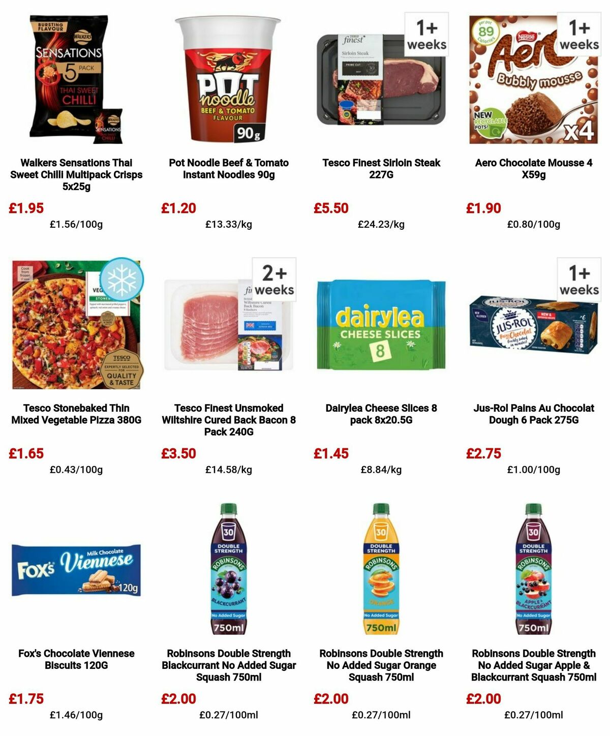 TESCO Offers from 9 May