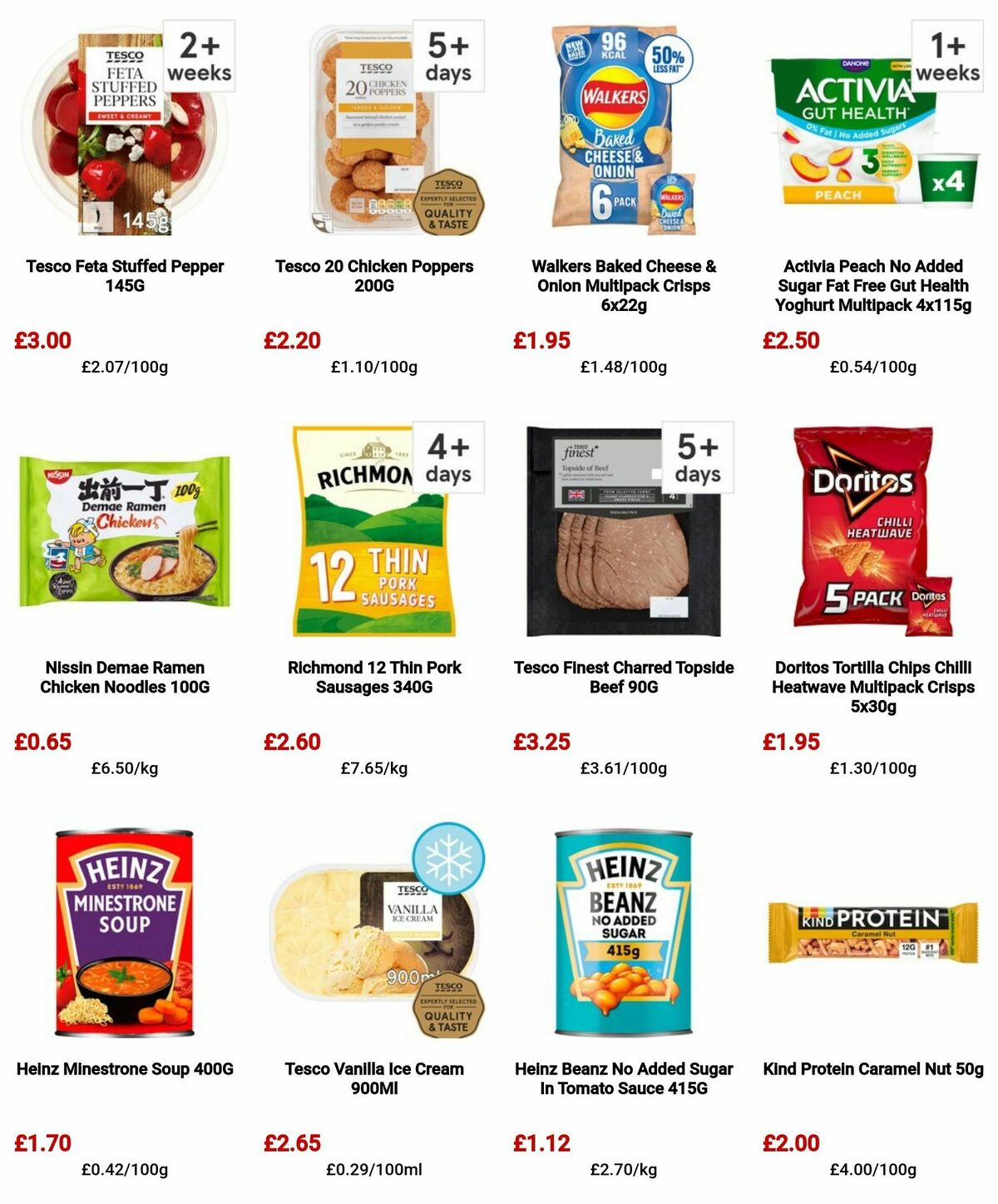 TESCO Offers from 9 May