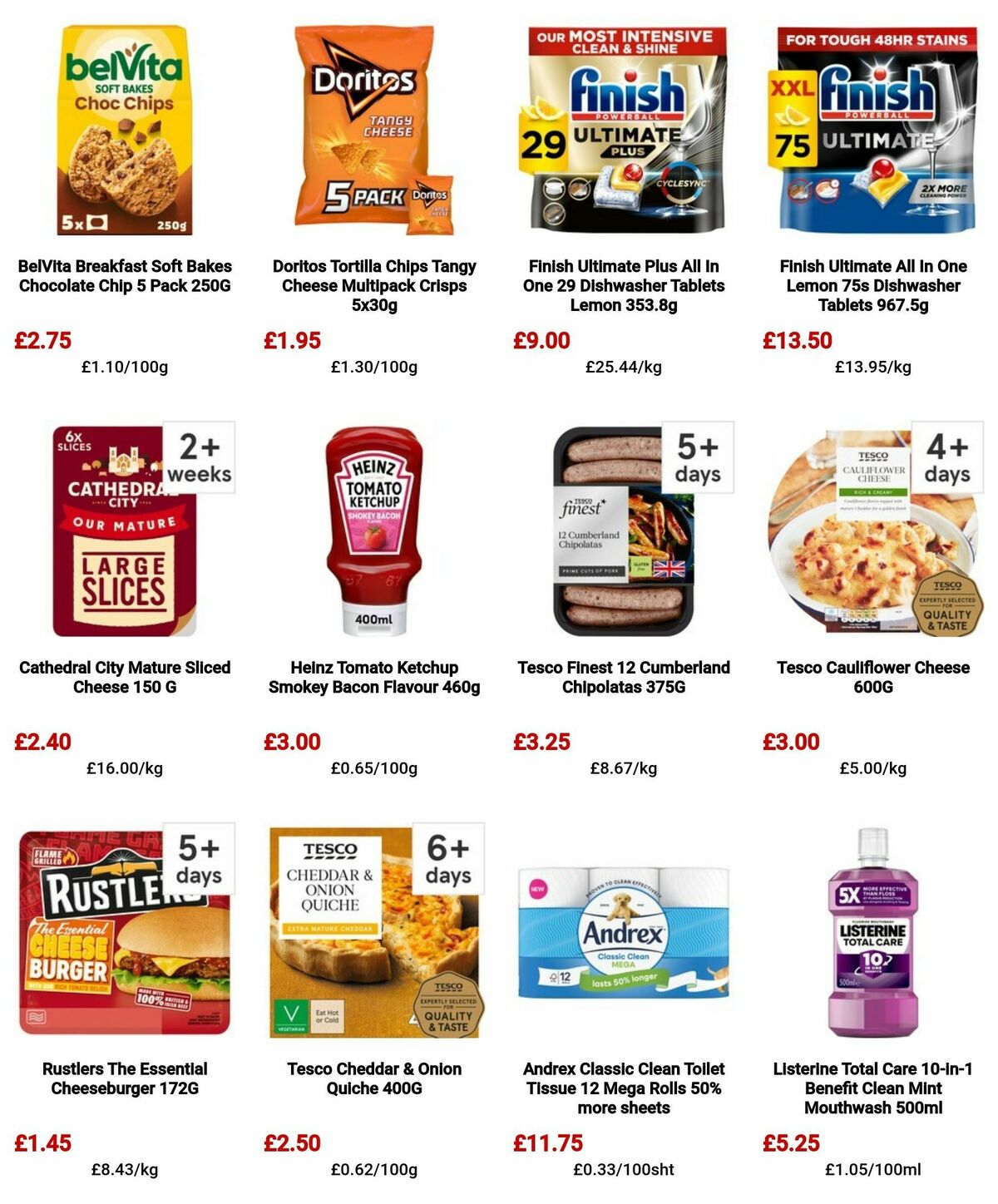 TESCO Offers from 9 May