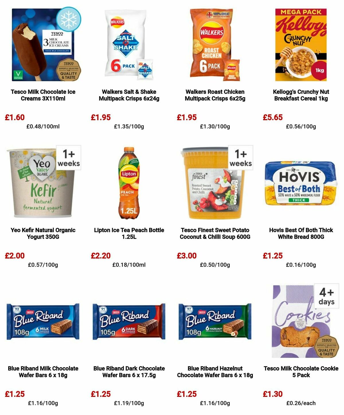 TESCO Offers from 9 May