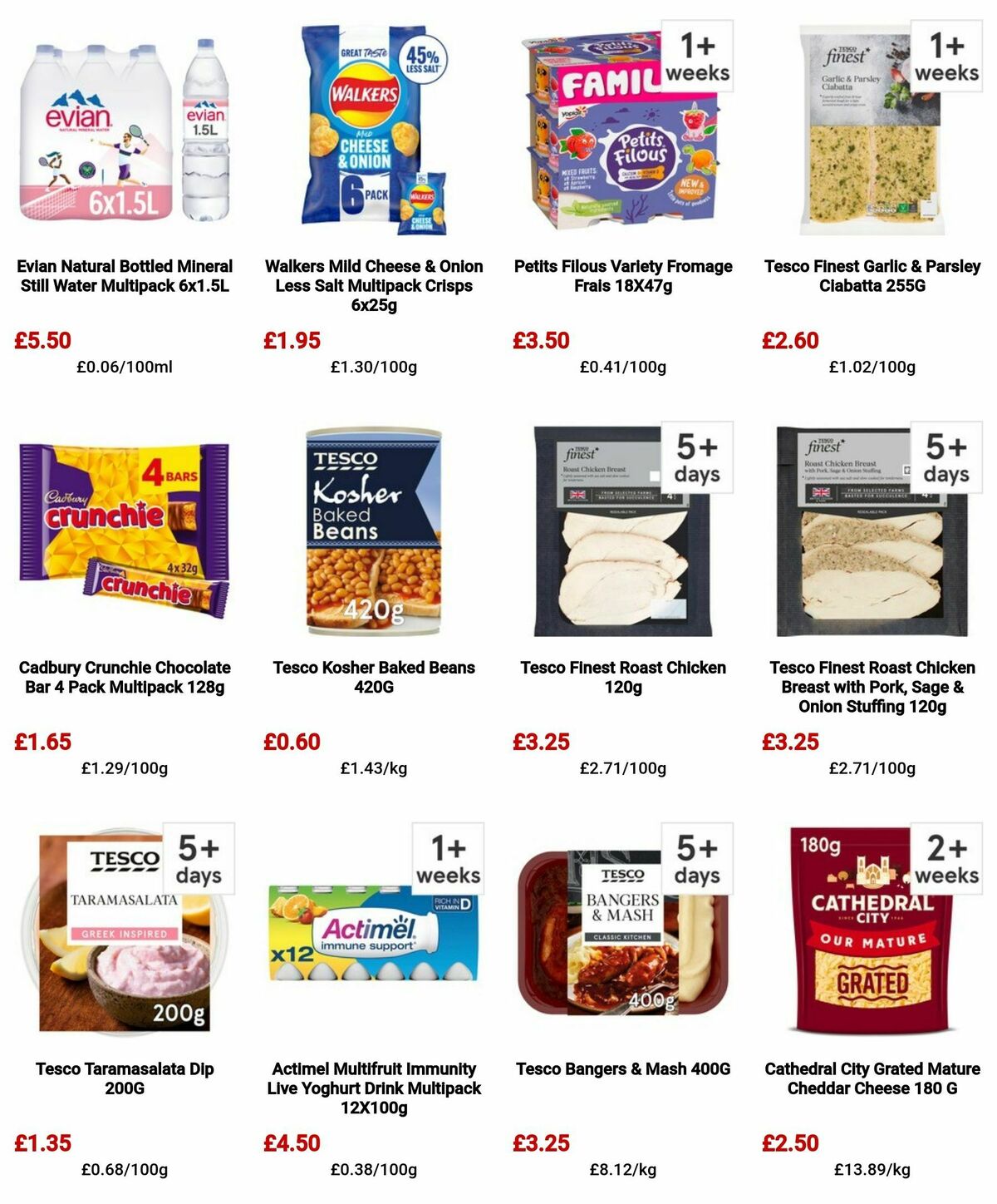 TESCO Offers from 9 May