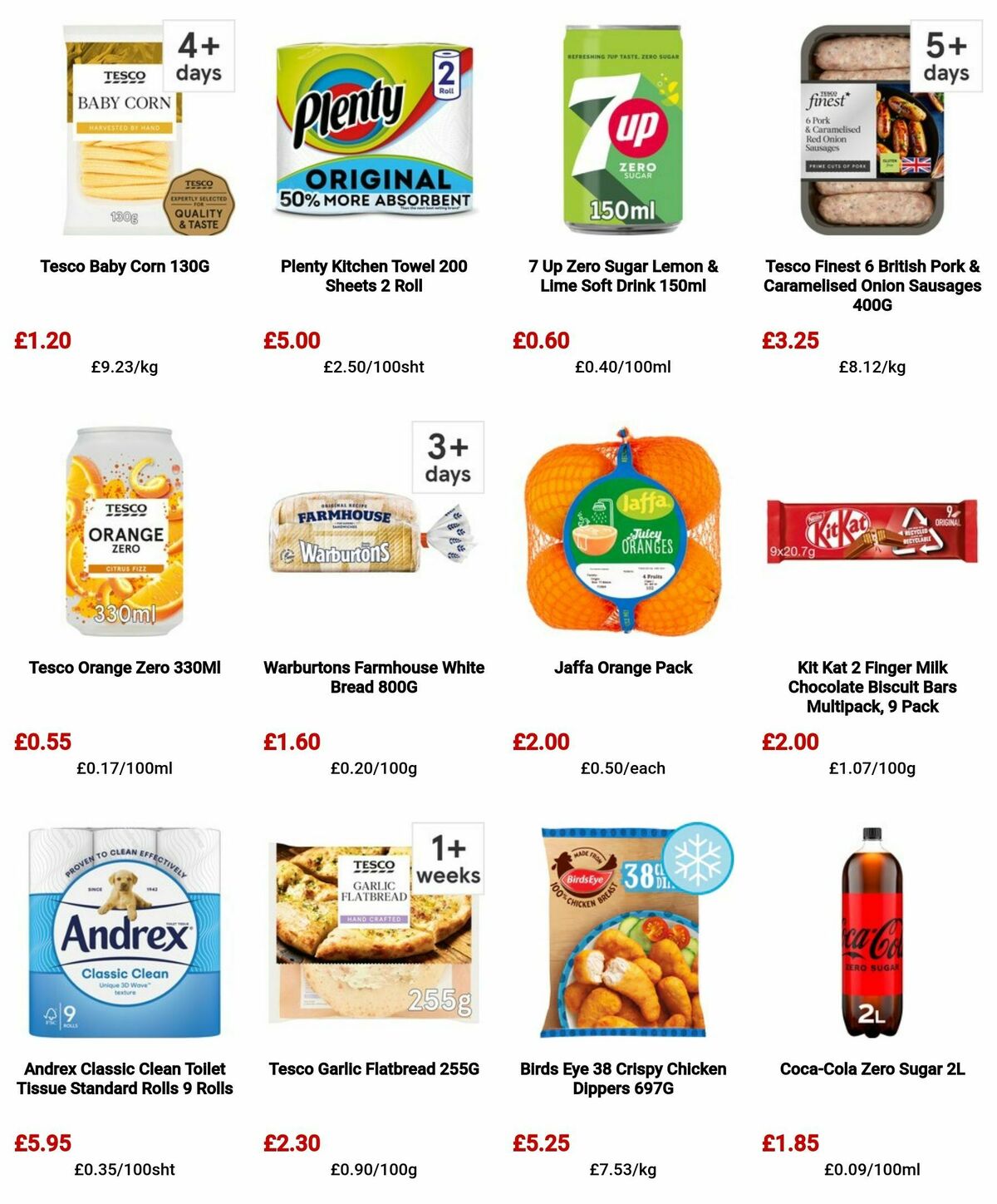 TESCO Offers from 9 May