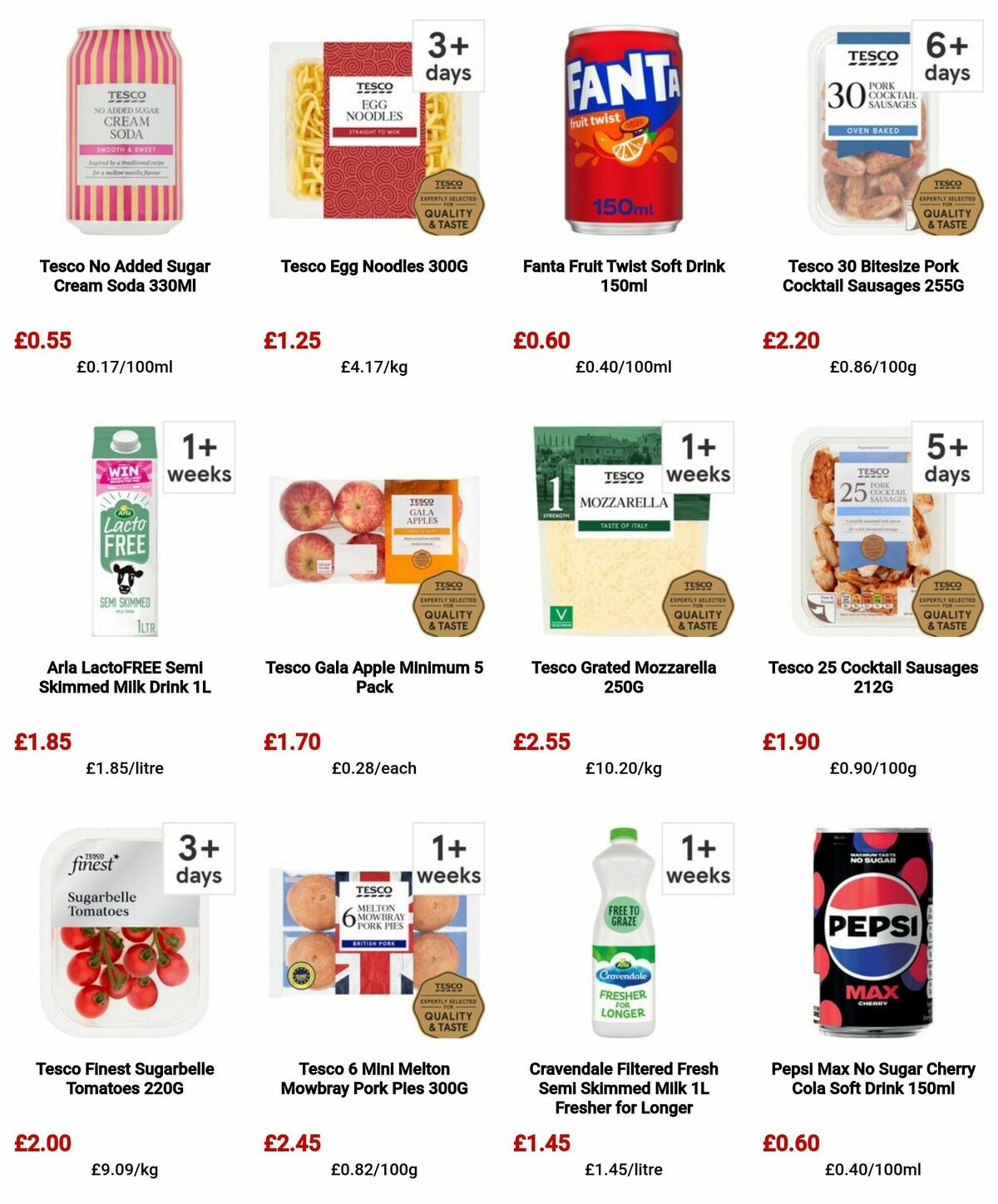 TESCO Offers from 9 May