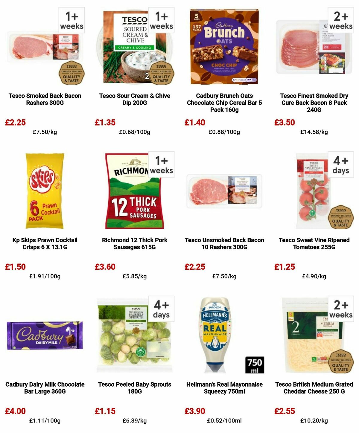 TESCO Offers from 9 May