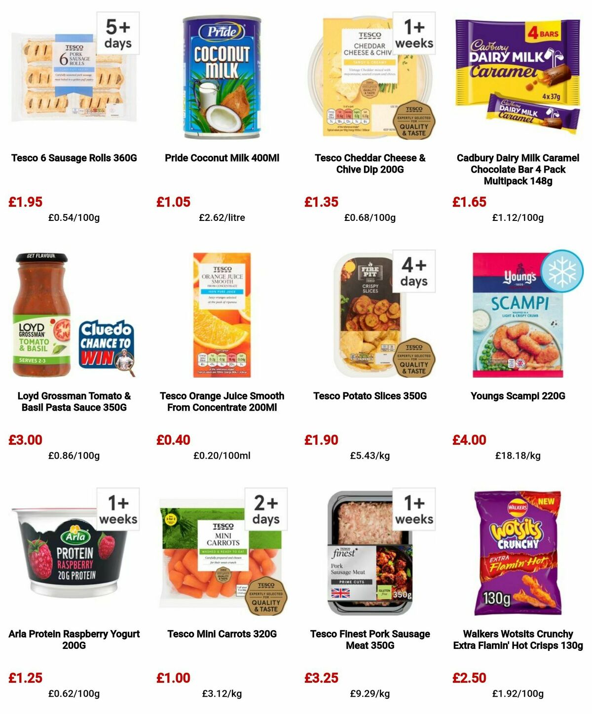 TESCO Offers from 16 May