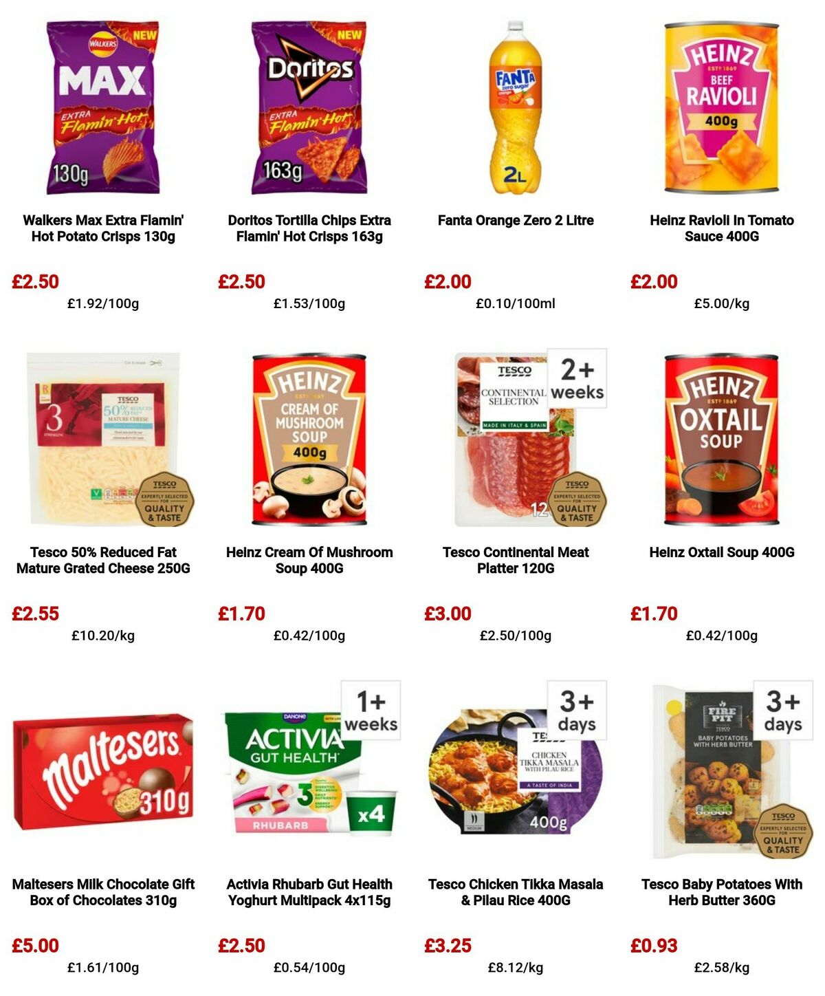 TESCO Offers from 16 May