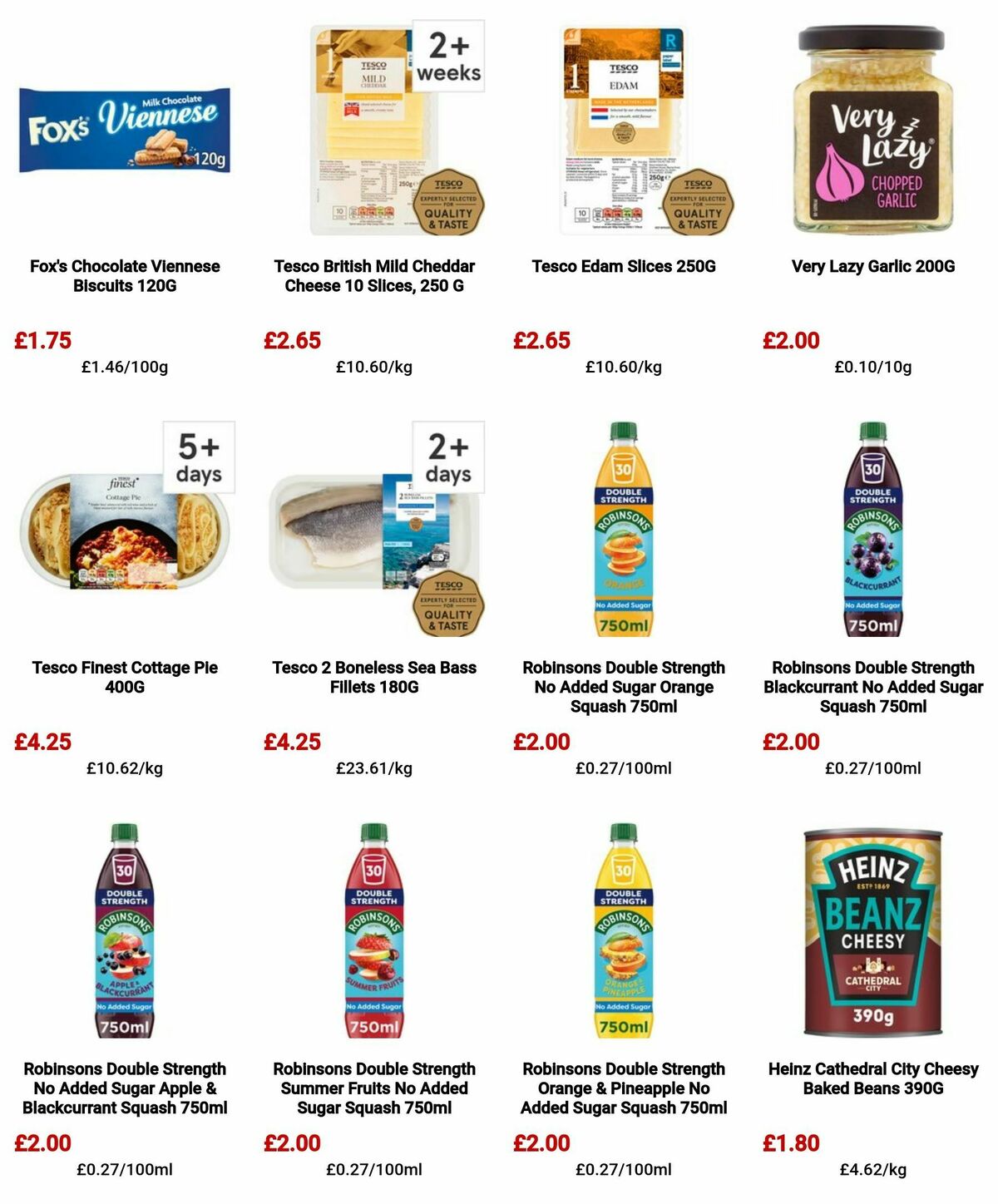 TESCO Offers from 16 May