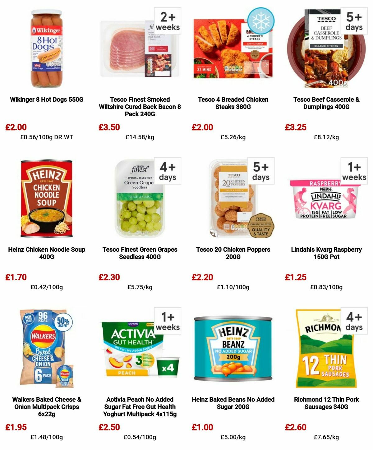 TESCO Offers from 16 May